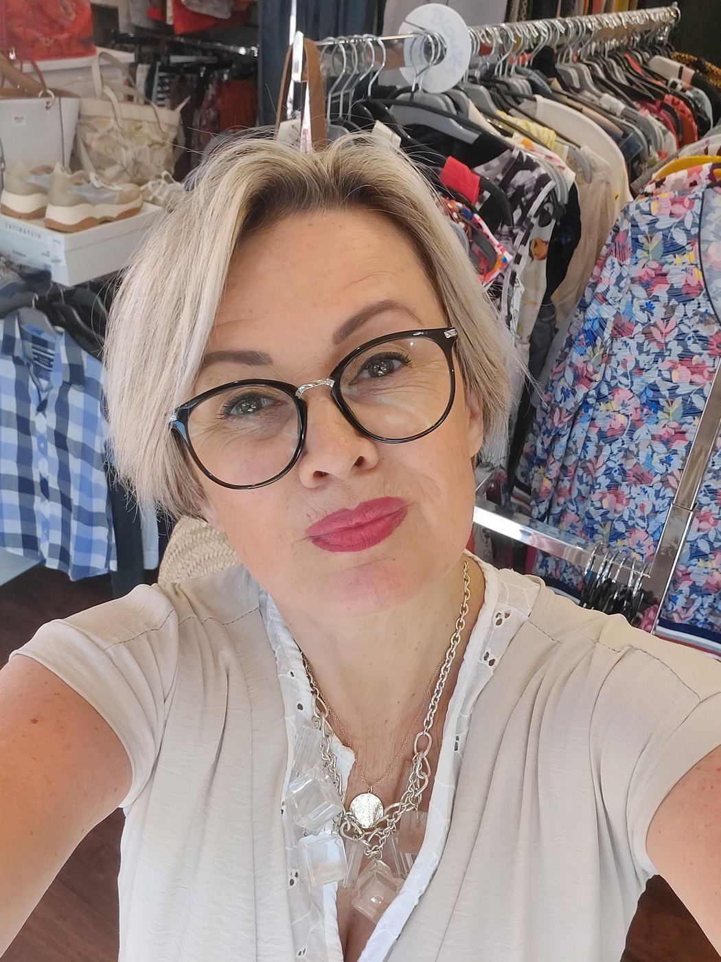 Véronique, gérante de Chic & Tendance